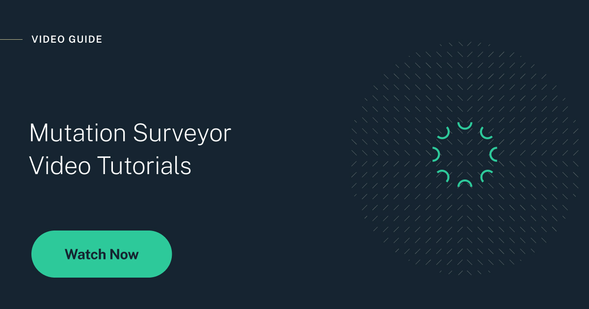 Mutation Surveyor Video Tutorials