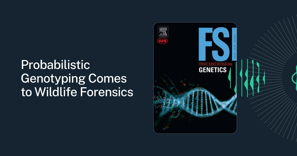Probabilistic Genotyping Comes to Wildlife Forensics